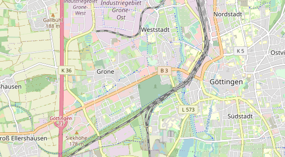 KFZ Werkstatt auf Karte