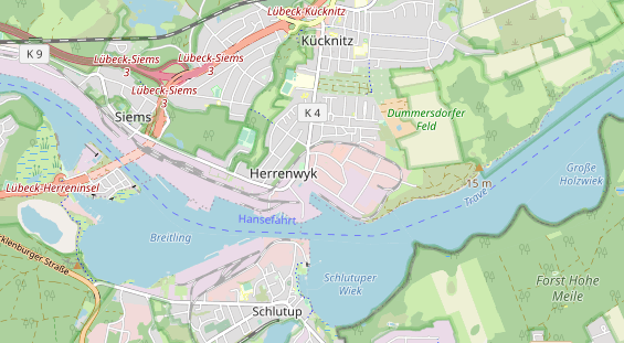 KFZ Werkstatt auf Karte