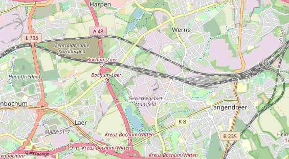 KFZ Werkstatt auf Karte