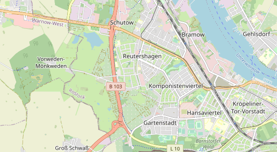 KFZ Werkstatt auf Karte