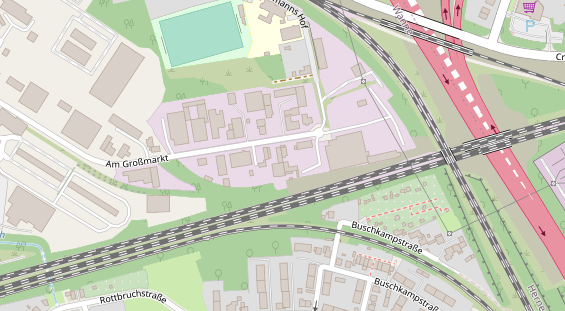 KFZ Werkstatt auf Satellitenbild