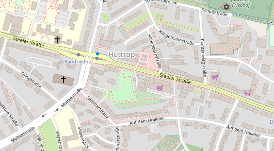 KFZ Werkstatt auf Satellitenbild
