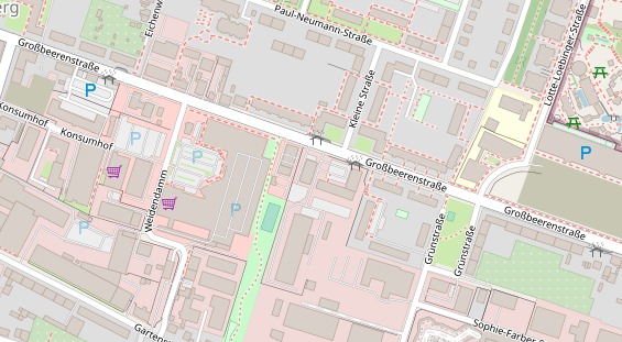 KFZ Werkstatt auf Satellitenbild