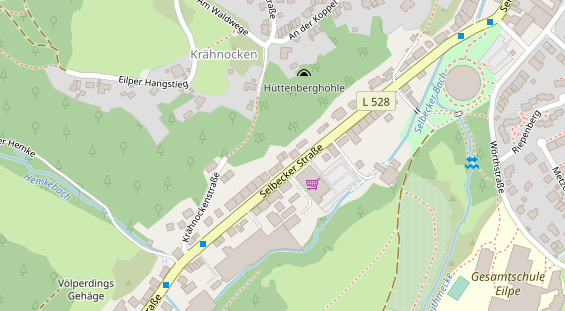 KFZ Werkstatt auf Satellitenbild