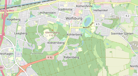 KFZ Werkstatt auf Karte