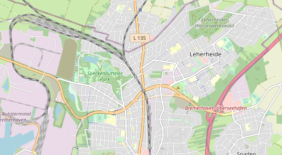 KFZ Werkstatt auf Karte