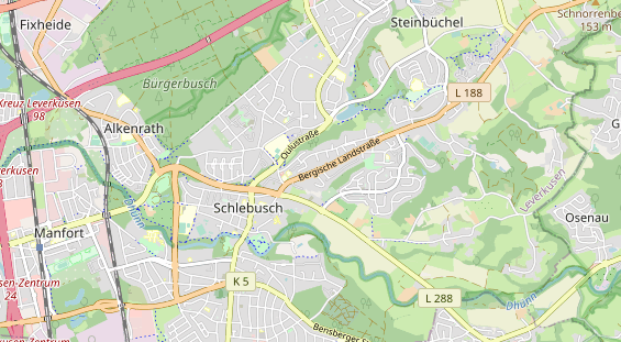 KFZ Werkstatt auf Karte