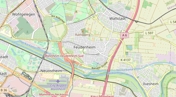 KFZ Werkstatt auf Karte