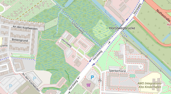 KFZ Werkstatt auf Satellitenbild