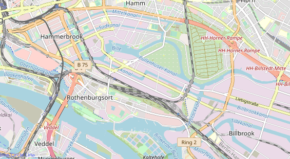 KFZ Werkstatt auf Karte