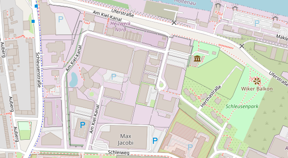 KFZ Werkstatt auf Satellitenbild