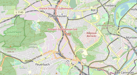 KFZ Werkstatt auf Karte