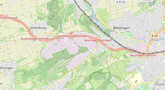 KFZ Werkstatt auf Karte