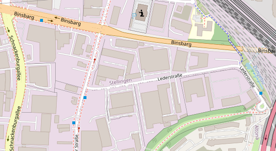 KFZ Werkstatt auf Satellitenbild