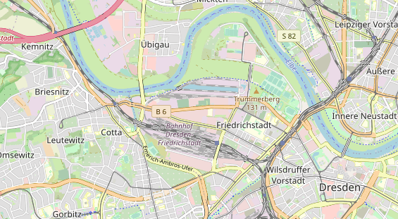 KFZ Werkstatt auf Karte