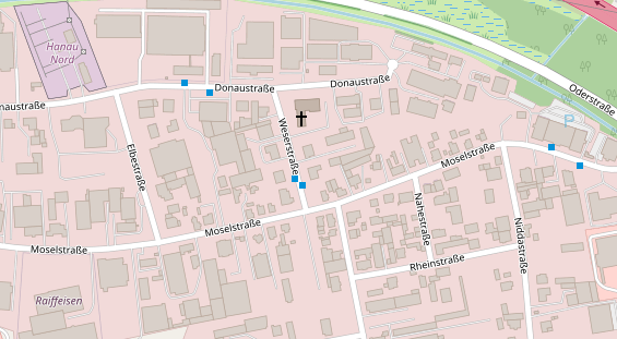 KFZ Werkstatt auf Satellitenbild