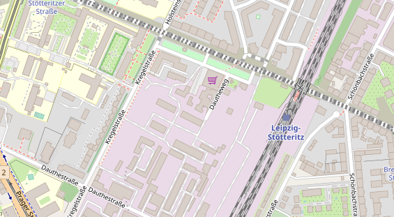 KFZ Werkstatt auf Satellitenbild