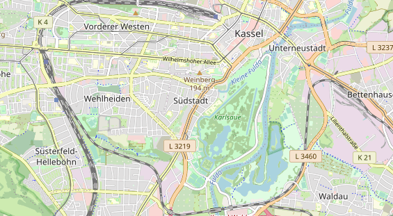 KFZ Werkstatt auf Karte