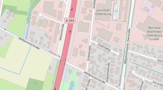 KFZ Werkstatt auf Satellitenbild