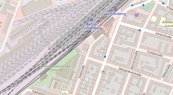 KFZ Werkstatt auf Satellitenbild