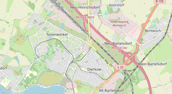 KFZ Werkstatt auf Karte