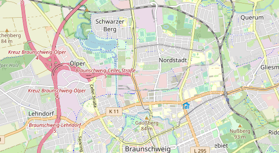 KFZ Werkstatt auf Karte