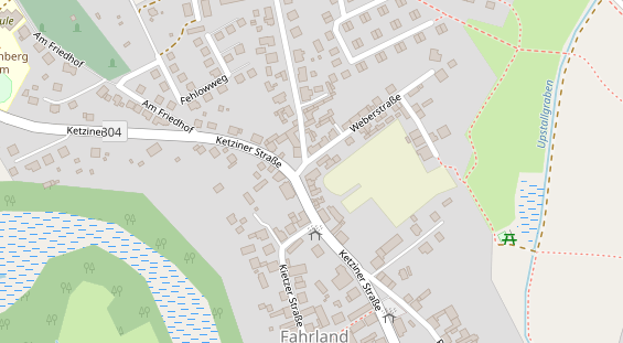 KFZ Werkstatt auf Satellitenbild