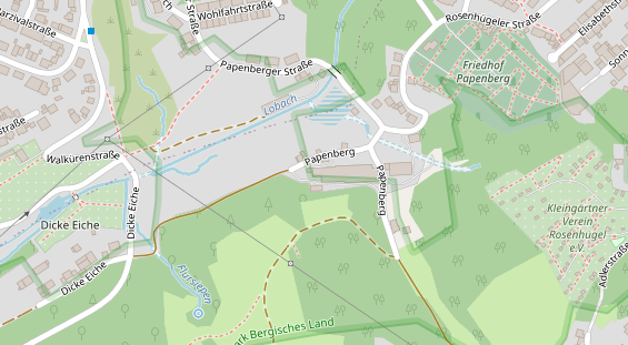 KFZ Werkstatt auf Satellitenbild