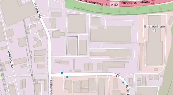 KFZ Werkstatt auf Satellitenbild