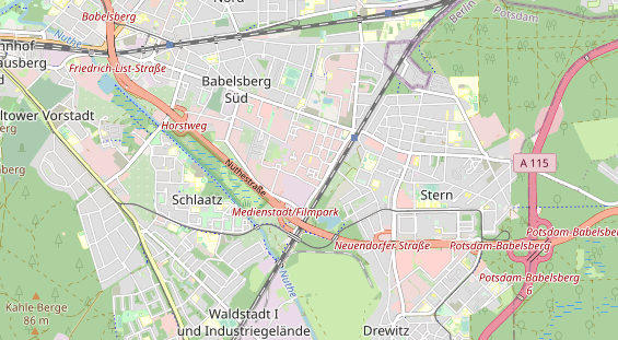 KFZ Werkstatt auf Karte