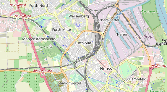 KFZ Werkstatt auf Karte