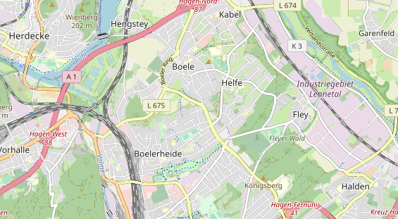 KFZ Werkstatt auf Karte