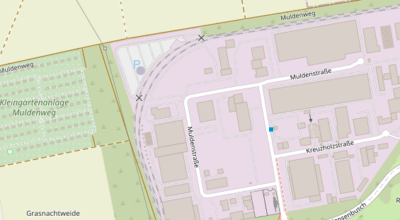 KFZ Werkstatt auf Satellitenbild