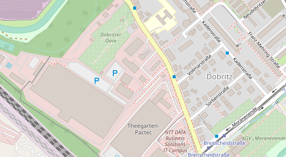 KFZ Werkstatt auf Satellitenbild