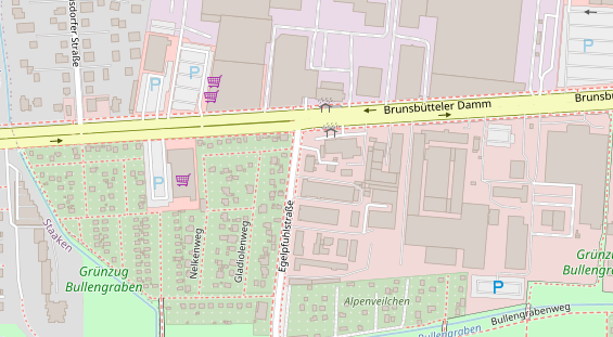 KFZ Werkstatt auf Satellitenbild