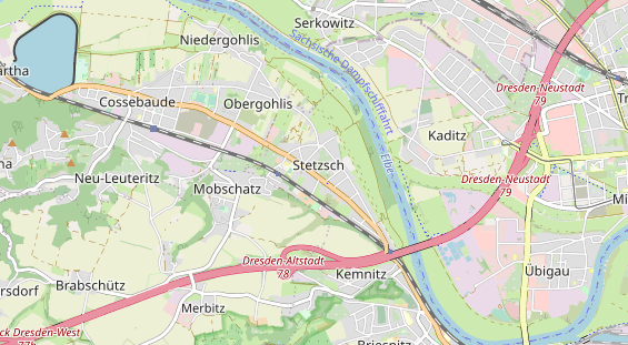 KFZ Werkstatt auf Karte