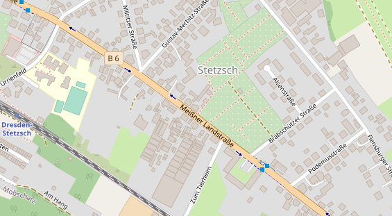 KFZ Werkstatt auf Satellitenbild