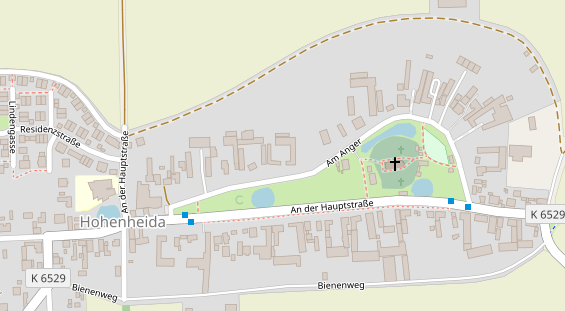 KFZ Werkstatt auf Satellitenbild