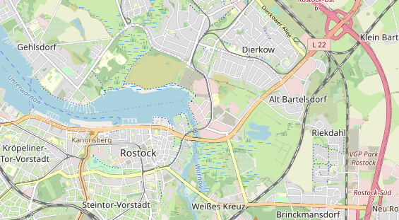 KFZ Werkstatt auf Karte