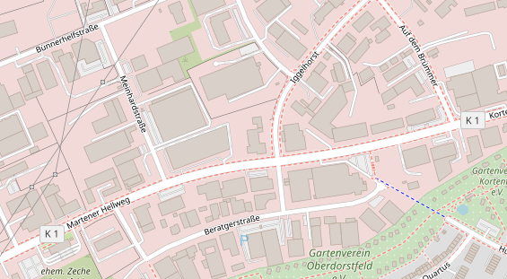 KFZ Werkstatt auf Satellitenbild