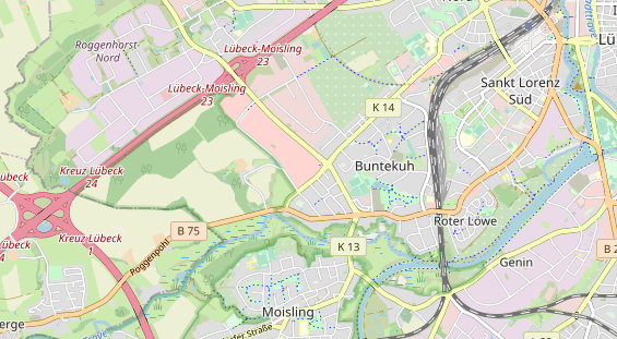 KFZ Werkstatt auf Karte