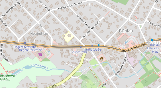 KFZ Werkstatt auf Satellitenbild