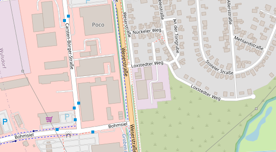 KFZ Werkstatt auf Satellitenbild