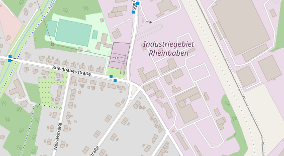KFZ Werkstatt auf Satellitenbild