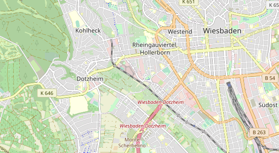 KFZ Werkstatt auf Karte