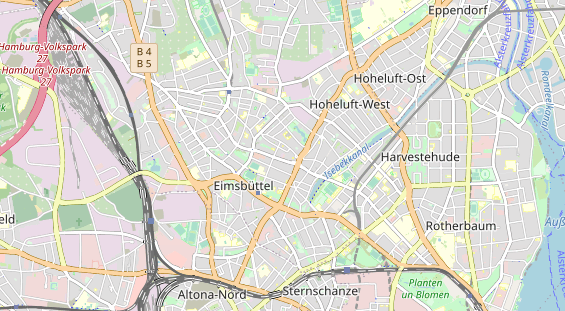 KFZ Werkstatt auf Karte