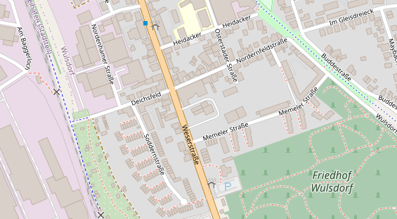 KFZ Werkstatt auf Satellitenbild