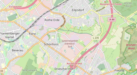 KFZ Werkstatt auf Karte