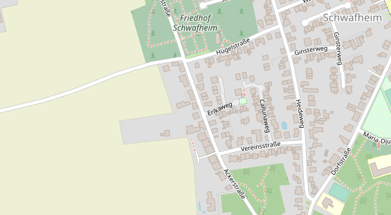 KFZ Werkstatt auf Satellitenbild