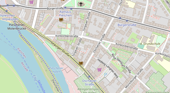 KFZ Werkstatt auf Satellitenbild